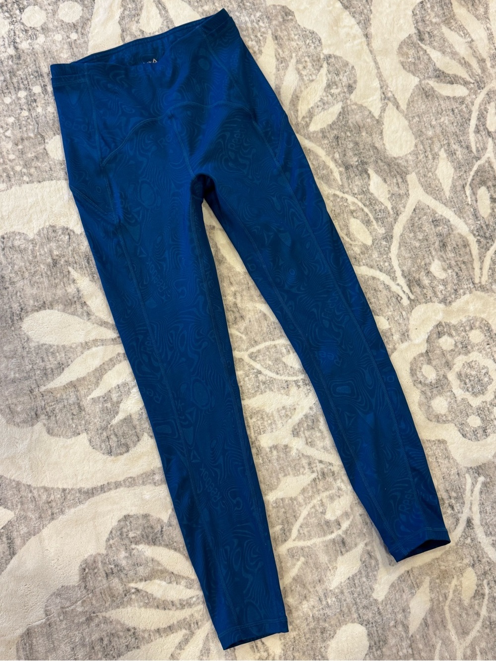 Reebok Deep Blue' Athletic Leggings